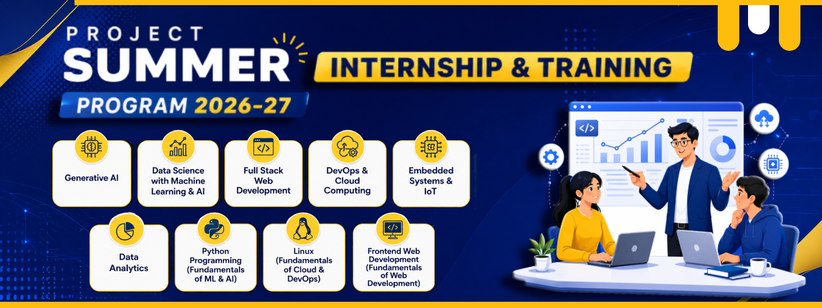 Project-Based Summer Internship & Training Program 2026 In Jaipur India
